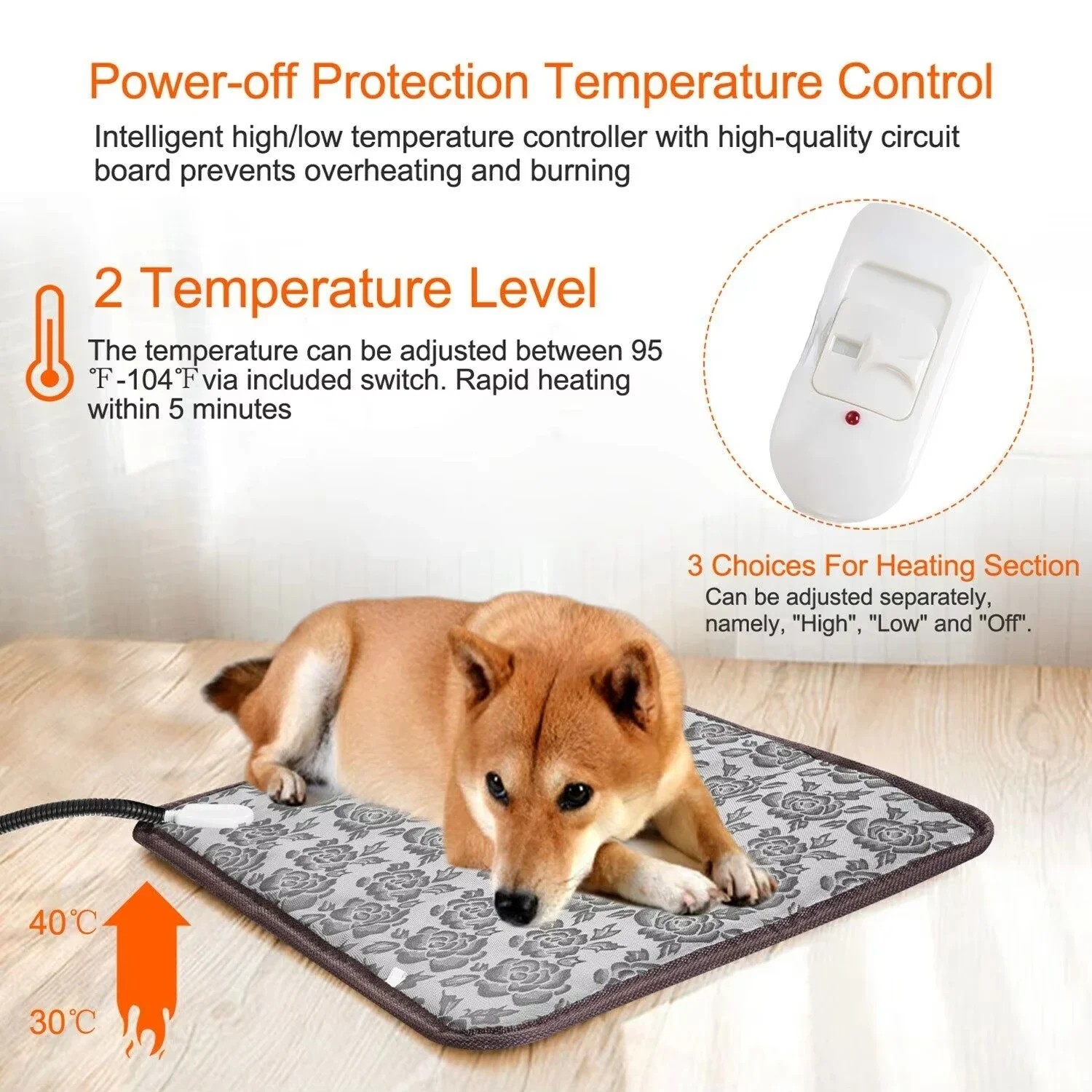 WarmAura Comfort Pad for Pets - Ultimate Warmth and Comfort for Your Furry Friends