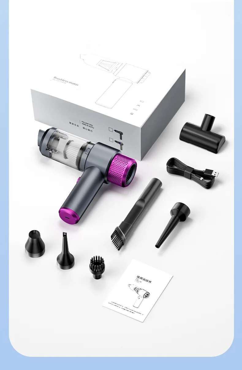 2-in-1 Cordless Vacuum Blower for Effortless Cleaning and Blowing