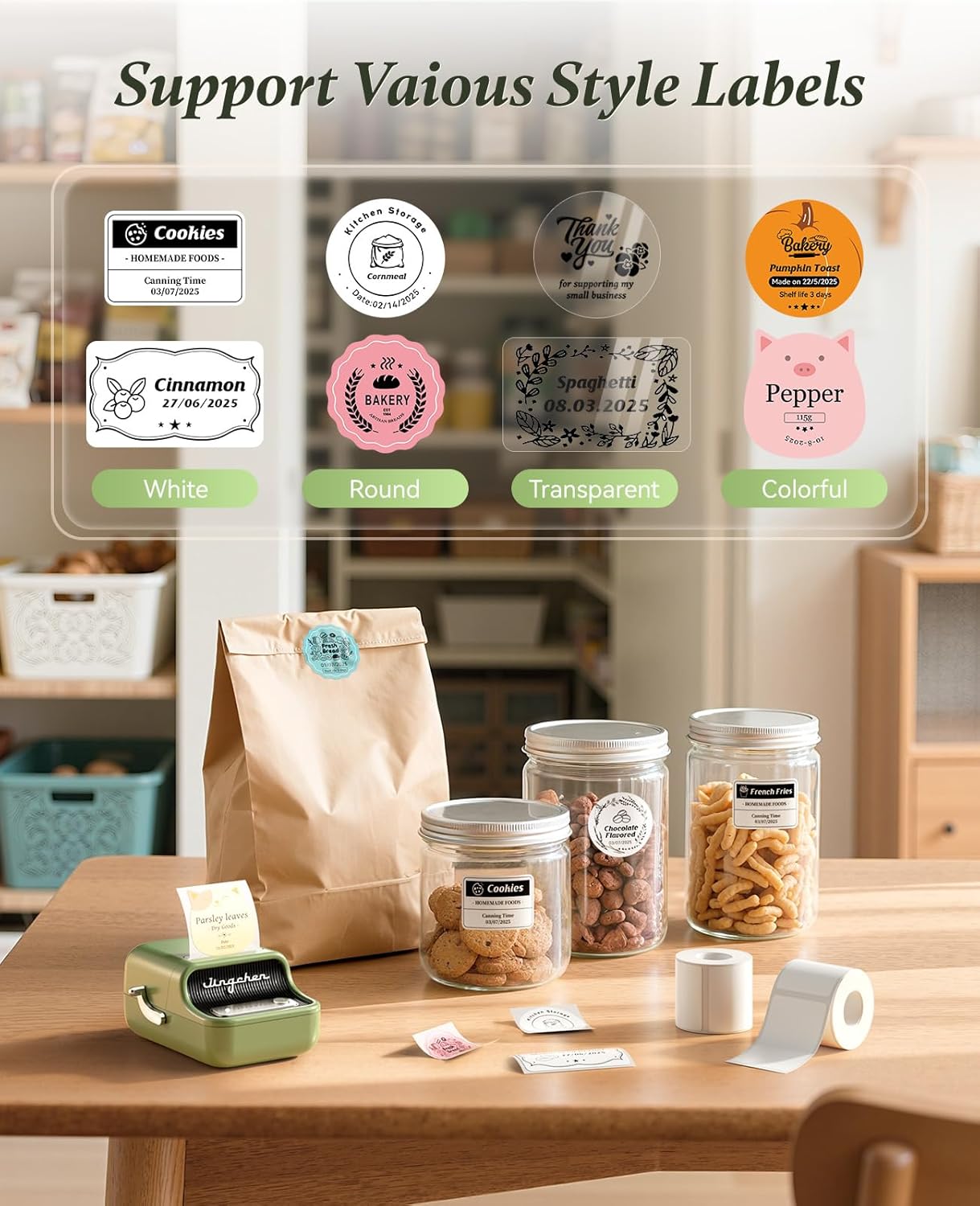 Label photo printer - Awenests