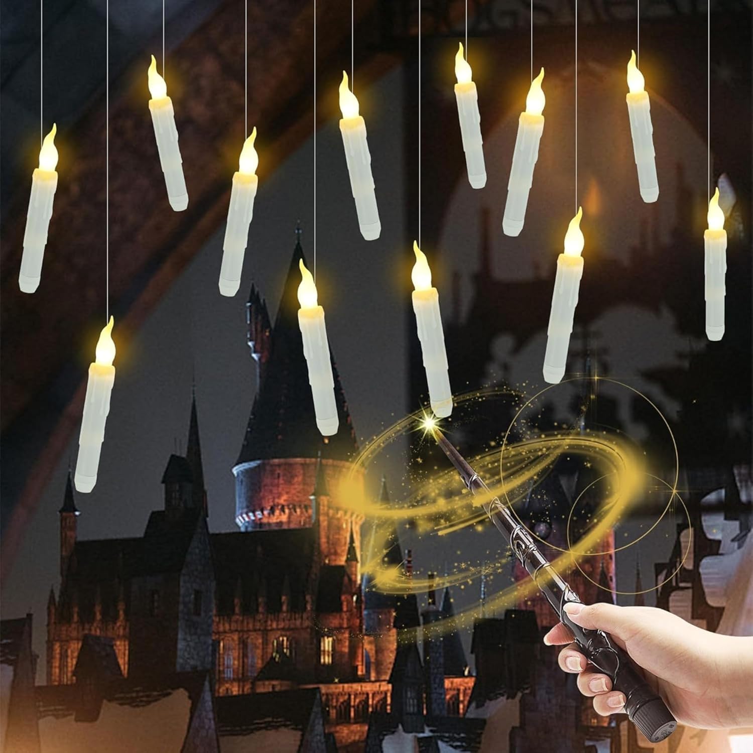 LumosGlow Magical LED Candles - Illuminate Your Space with Enchanting Light - Awenests