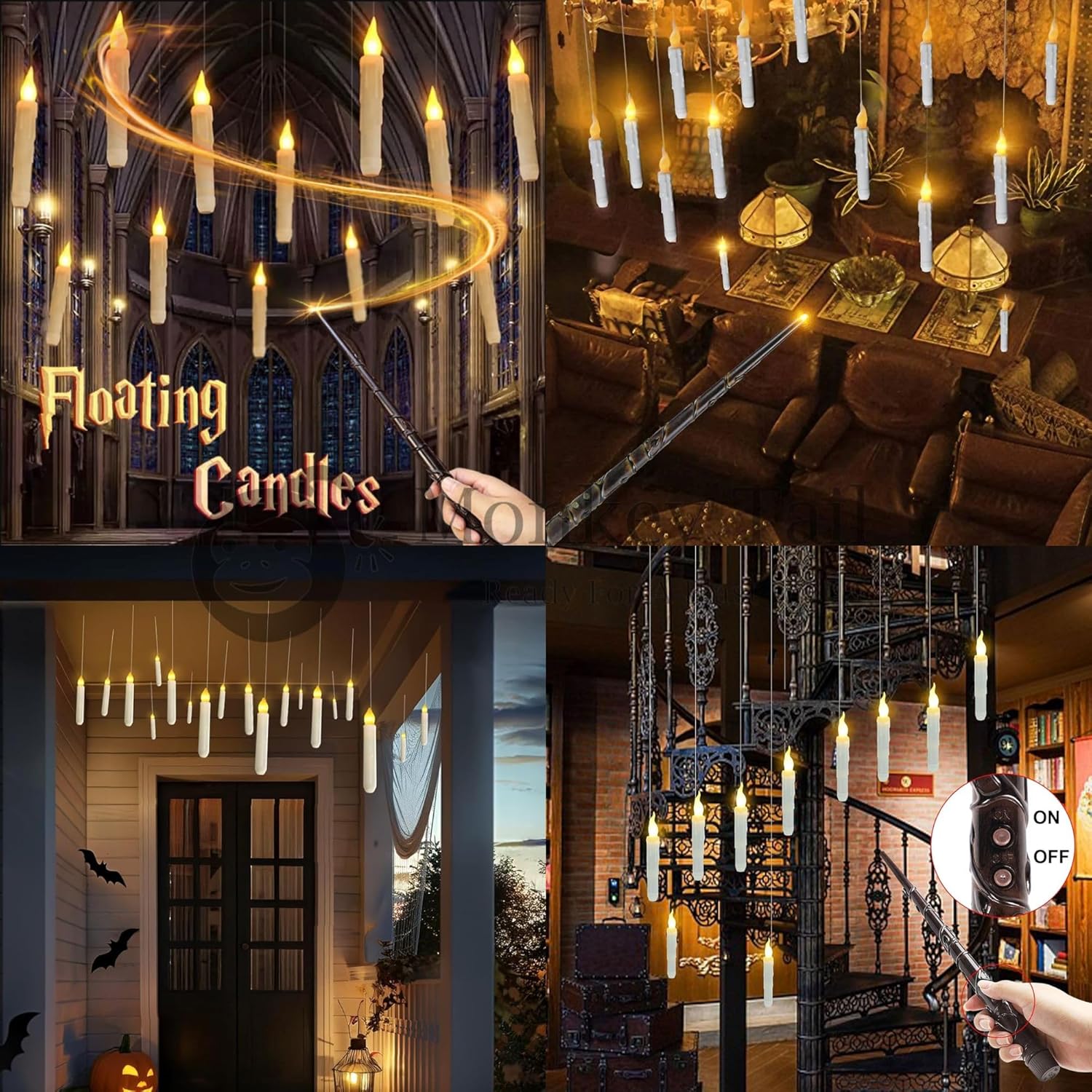 LumosGlow Magical LED Candles - Illuminate Your Space with Enchanting Light - Awenests