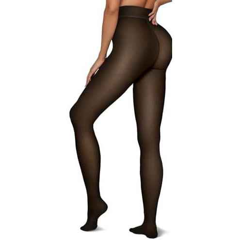 High Waisted Thermal Tights for Women