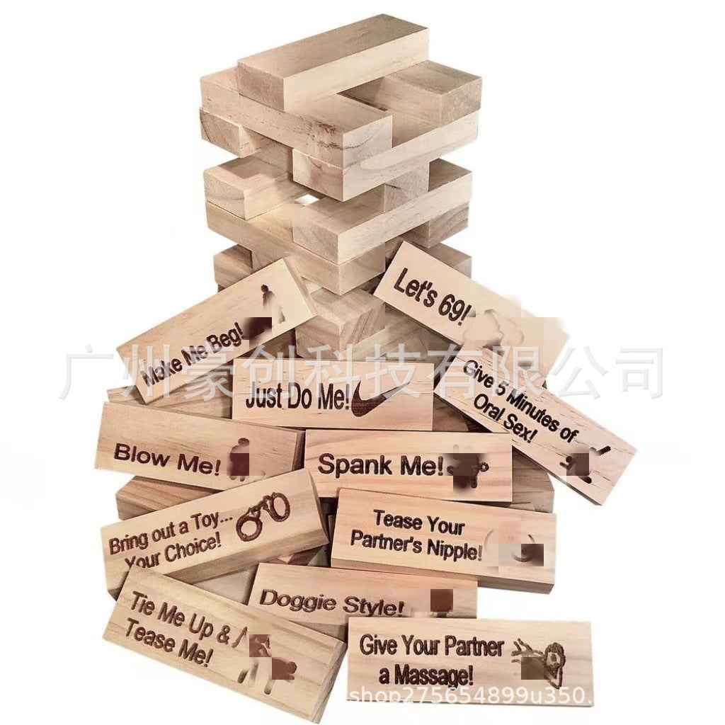 Block Tower Jenga Game