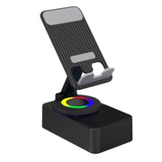 Mobile Phone Stand with Bluetooth Speaker - 2-in-1 Audio Device for Convenience