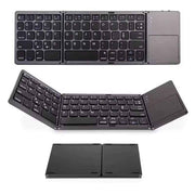 Triple fold Bluetooth keyboard