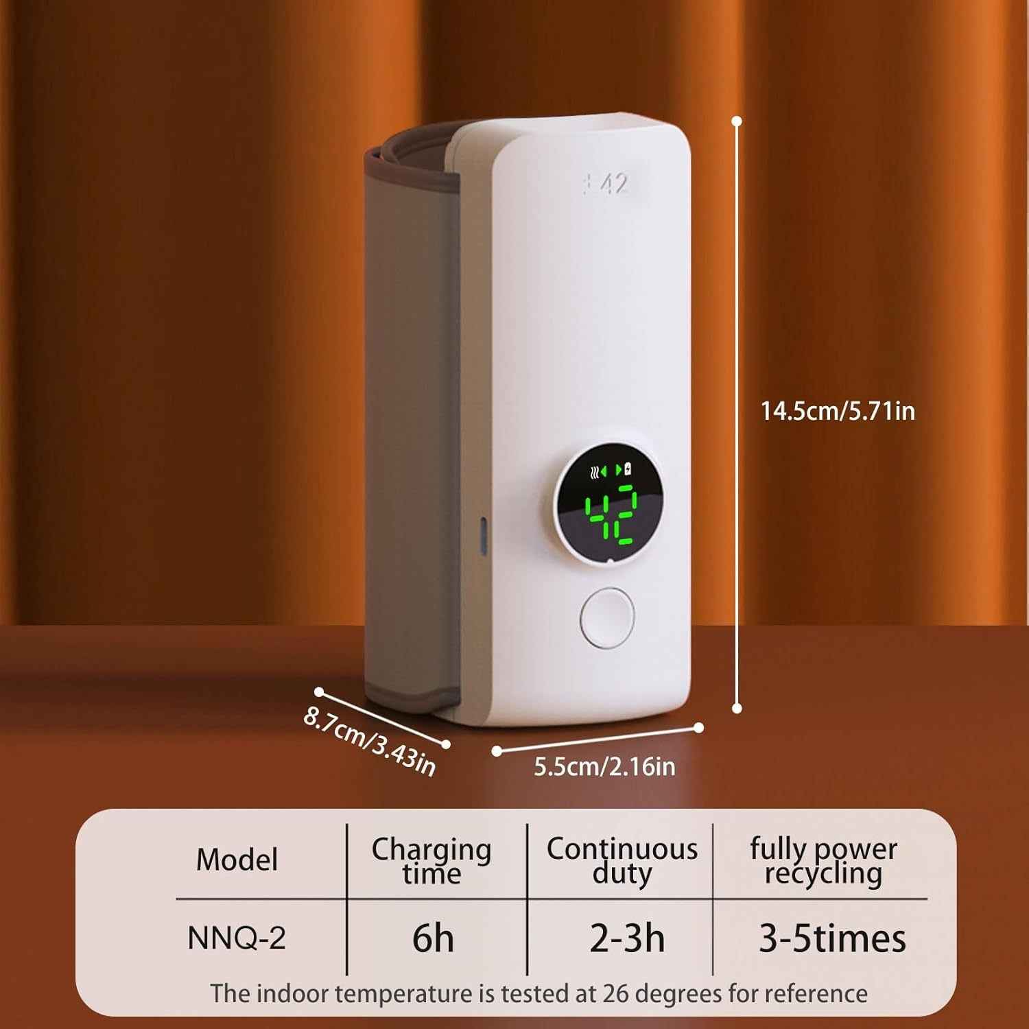 Constant temperature milk heater