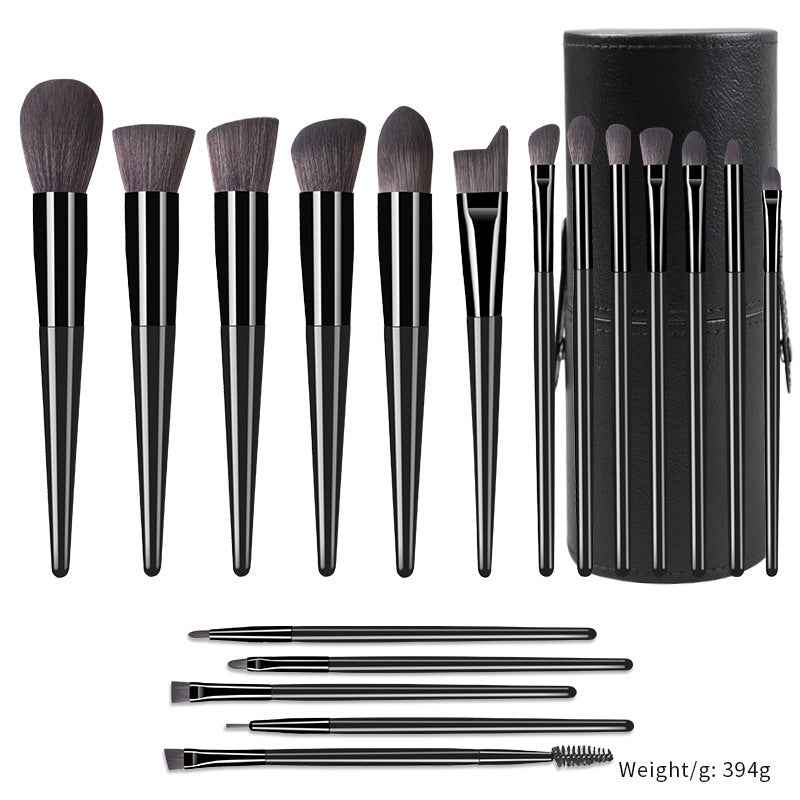 GlamPro Makeup Brush Set: 18-Piece Collection for Flawless Application