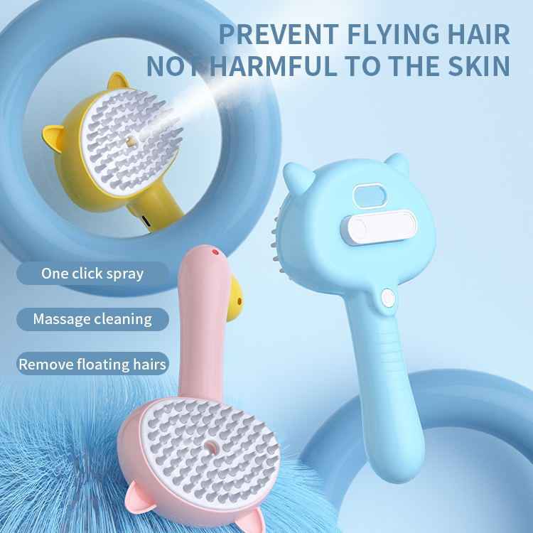FurEase Electric Pet Comb for Effortless Grooming and Shedding Control