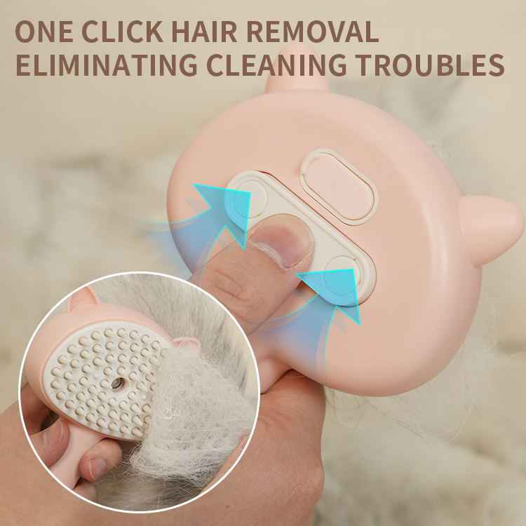 FurEase Electric Pet Comb for Effortless Grooming and Shedding Control