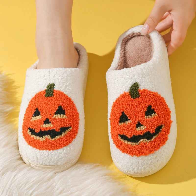 Halloween Pumpkin Slippers for Cozy Fall Nights