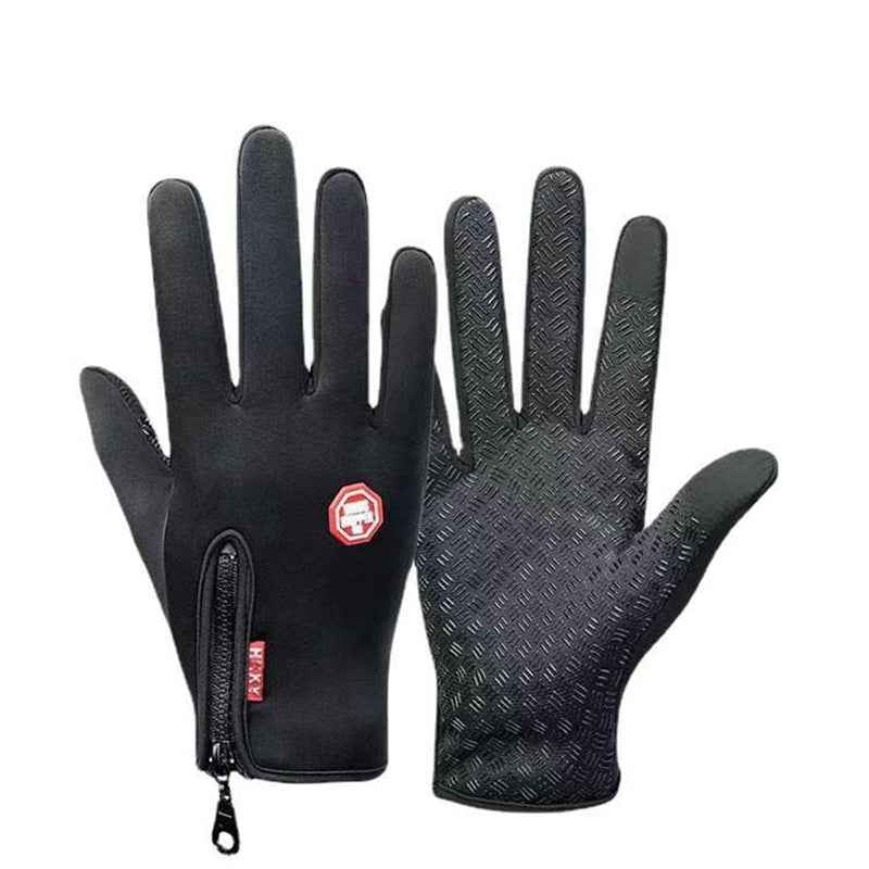 Outdoor Winter Touchscreen Gloves - Windproof Full-Finger Gloves for Sports, Travel, and Everyday Use