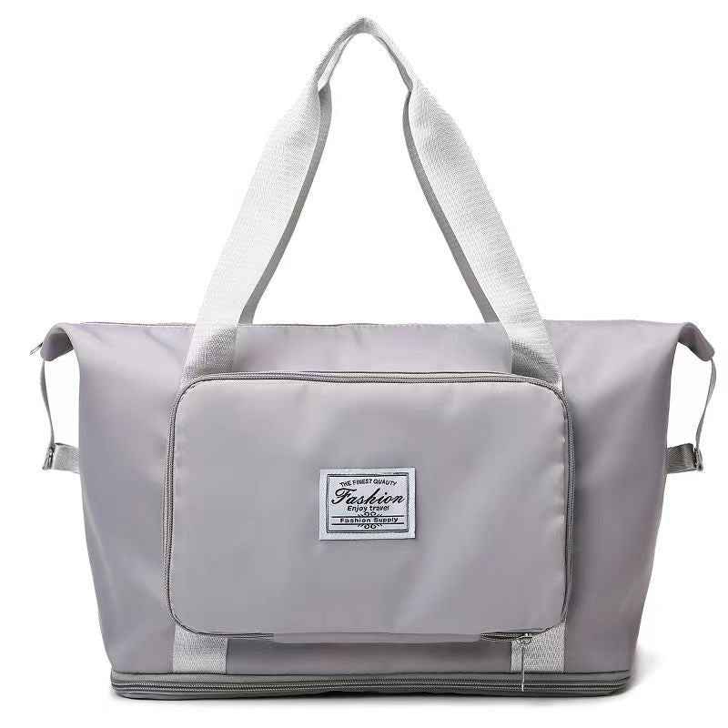 Travel bag, women's dry wet separation sports shoulder bag
