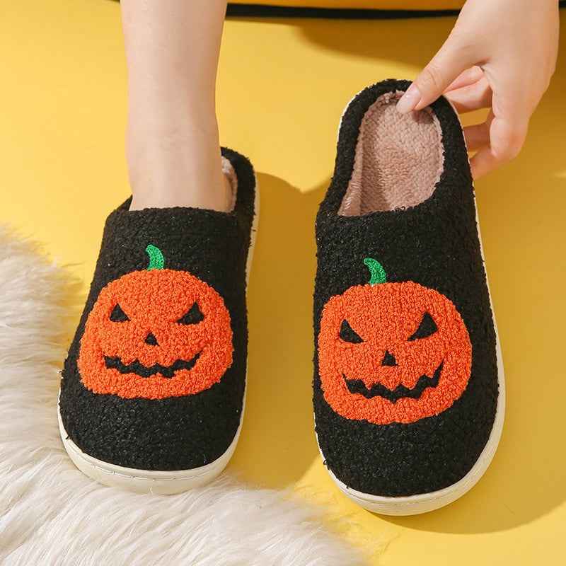 Halloween Pumpkin Slippers for Cozy Fall Nights