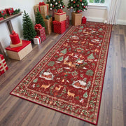 MerryStride Christmas Carpet - Festive Holiday Floor Decor for Your Home