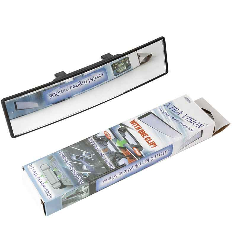 Wide-angle rearview curved mirror