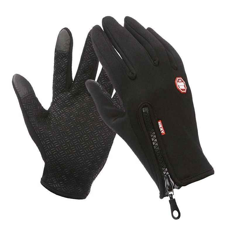Outdoor Winter Touchscreen Gloves - Windproof Full-Finger Gloves for Sports, Travel, and Everyday Use