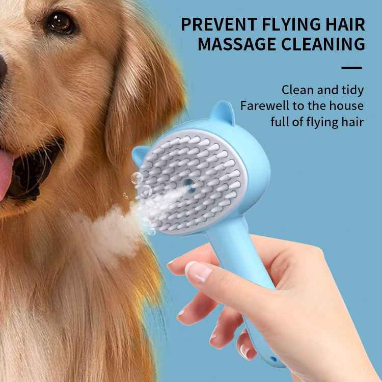 FurEase Electric Pet Comb for Effortless Grooming and Shedding Control