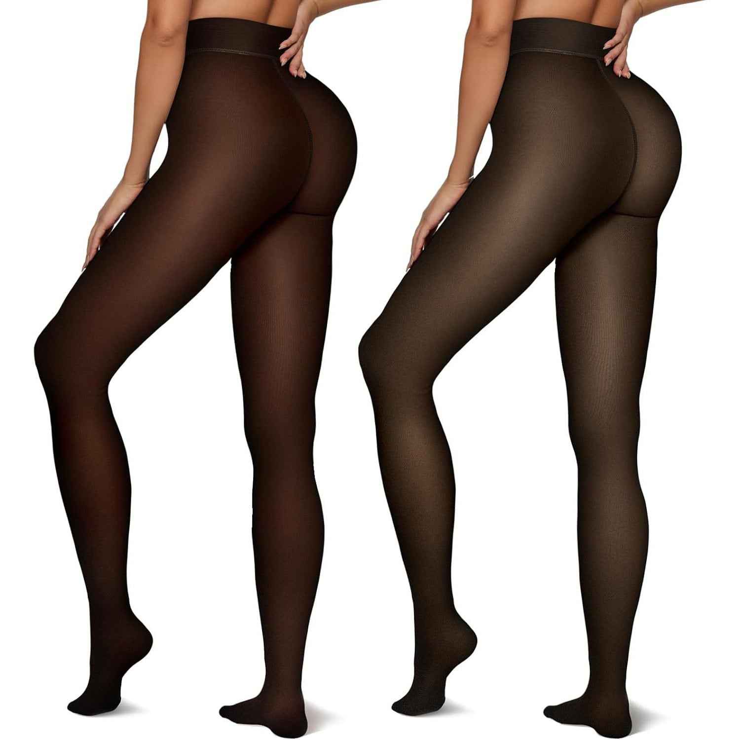 High Waisted Thermal Tights for Women