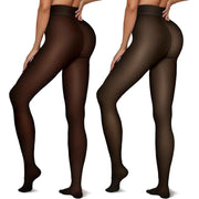 High Waisted Thermal Tights for Women