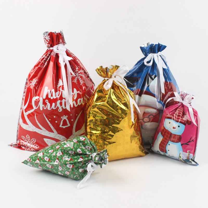 Christmas Gift Bags Set of 20 - Festive and Fun Holiday Packaging