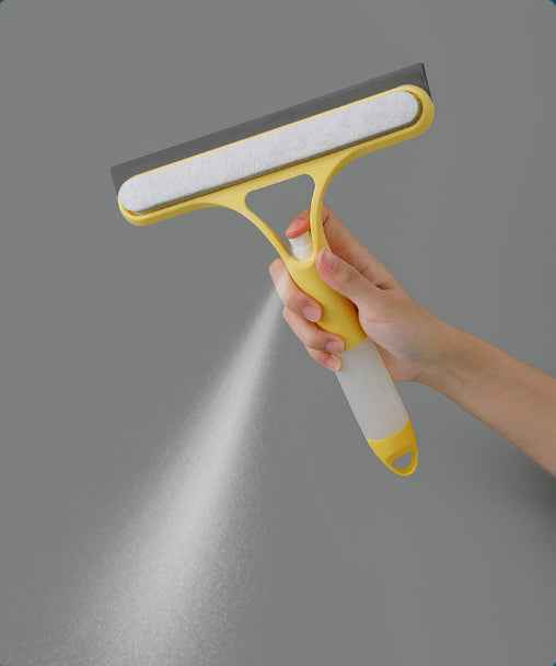 ClearView 3-in-1 Window Squeegee for Streak-Free Cleaning and Easy Use